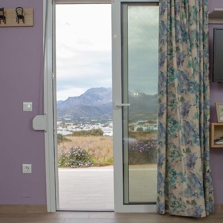 Studio Athena With Panoramic View Of Makrygialos Pilalímata Екстериор снимка