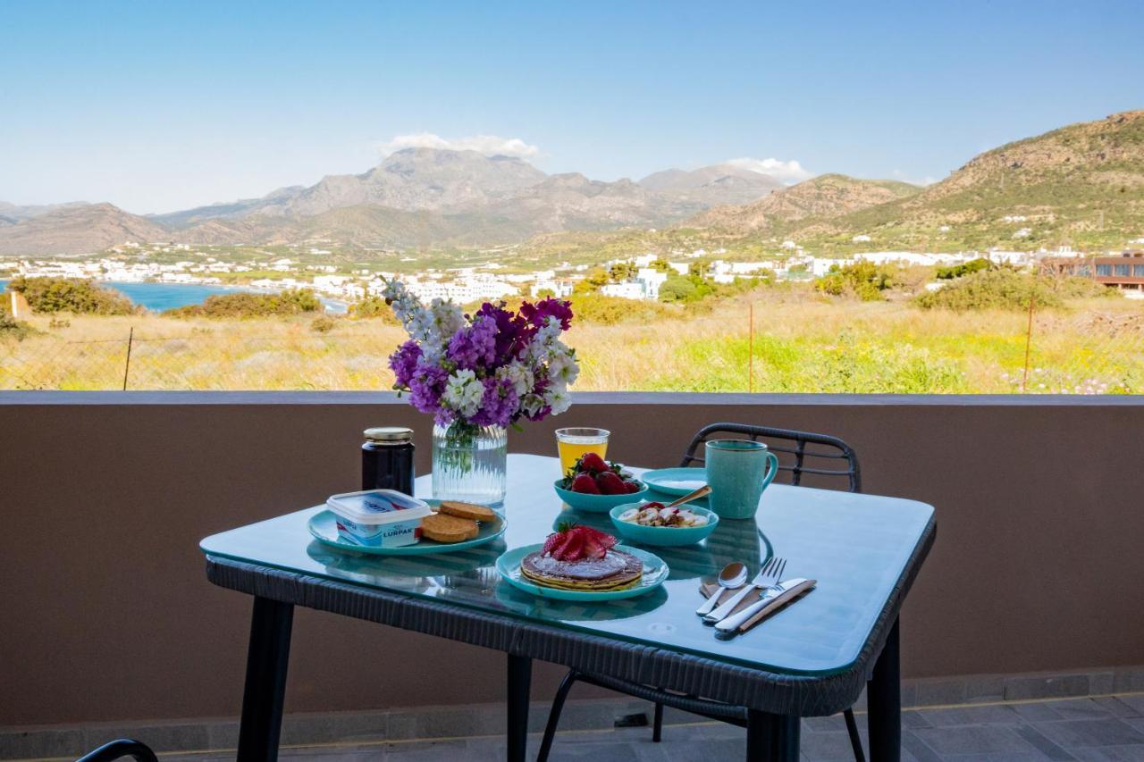 Studio Athena With Panoramic View Of Makrygialos Apartment Pilalímata Екстериор снимка